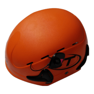 casco naranja