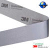 Cinta o tela gris reflejante marca 3M de 25 mm 38 mm y 50 mm, calidad Gamuza