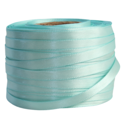Satinado Doble Cara 6 mm 18 mm Aqua