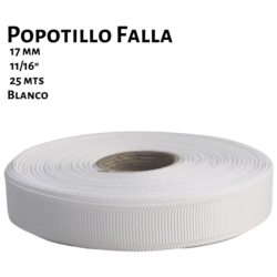 popotillo falla 17 mm blanco