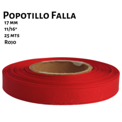 popotillo falla 17 mm rojo
