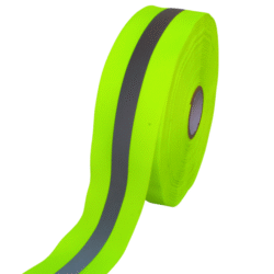 Rollo de Reflejante Verde con Gris