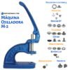 Remachadora Ojilladora Chango M2