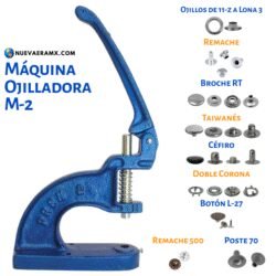 Remachadora Ojilladora Chango M2